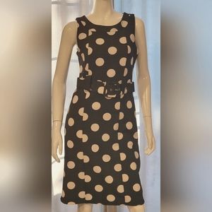 ILE Dress with belt size 6